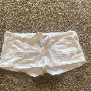 🌟 Hollister White Shorts Size 7